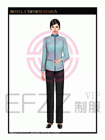 酒店制服客房服務(wù)員工衣設(shè)計(jì)398