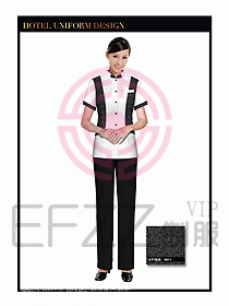 酒店制服客房服務(wù)員工衣設(shè)計(jì)434
