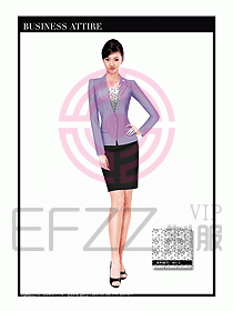 職業(yè)空姐裝制服設(shè)計圖546