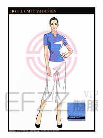 SPA水療會所服務(wù)員服裝設(shè)計(jì)372