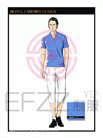 SPA水療會所服務(wù)員服裝設(shè)計(jì)375