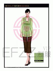 SPA按摩技師服制服設(shè)計(jì)圖987