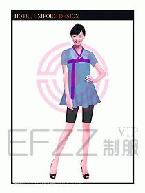 SPA按摩技師服制服設(shè)計圖998