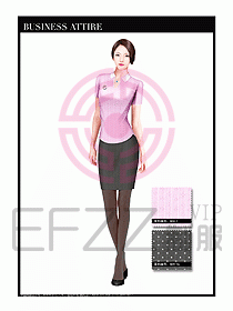 專賣店營業(yè)員職業(yè)裝設(shè)計圖1262