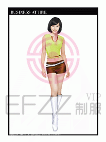 時尚促銷服裝設計圖807