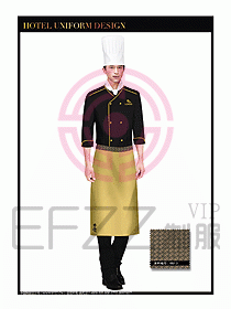 酒店廚師服設計圖294