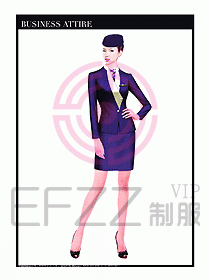 職業空姐制服設計圖579