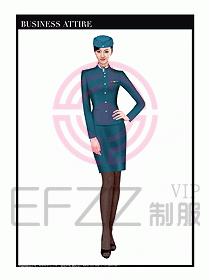 職業(yè)空姐制服設計圖582