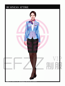 職業(yè)裝空姐服制服設(shè)計(jì)圖689