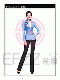 職業裝空姐服制服設計圖700