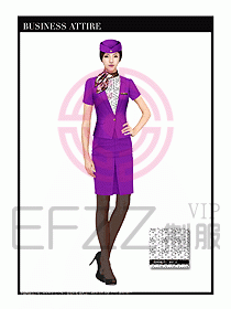 職業(yè)裝空姐服制服設(shè)計(jì)圖719