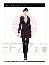 酒店門童保安行李生制服設(shè)計(jì)994