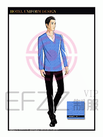 SPA會所服務生制服設計圖402
