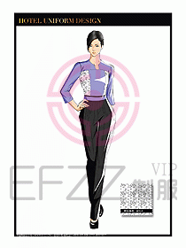 SPA會(huì)所服務(wù)生制服設(shè)計(jì)圖432