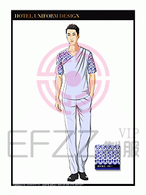 SPA會所服務(wù)生制服設(shè)計圖436