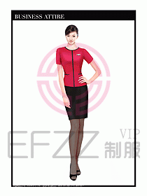 職業(yè)裝空姐服制服設(shè)計(jì)圖782