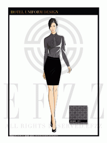 酒店西餐服務(wù)員制服設(shè)計1112