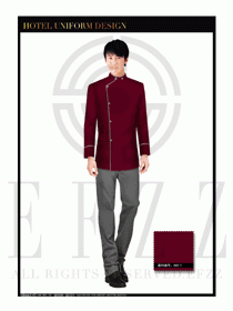 酒店總臺(tái)大堂服務(wù)員制服設(shè)計(jì)圖867