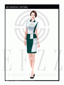 時(shí)尚促銷(xiāo)服務(wù)員服裝設(shè)計(jì)圖968