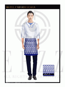 餐飲西餐服務(wù)員制服設(shè)計圖1168