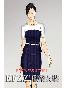 時尚職業(yè)裝商務辦公女裝設計系列圖