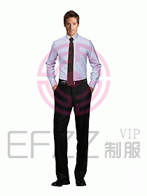 男裝長袖襯衫080