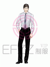男裝長(zhǎng)袖襯衫096