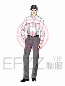 男裝長(zhǎng)袖襯衫123