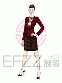 專柜營(yíng)業(yè)員服裝522