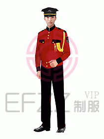 保安服長(zhǎng)袖制服019