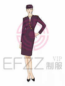 公交汽運(yùn)乘務(wù)員制服008