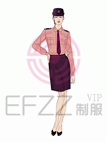 公交汽運(yùn)乘務(wù)員制服024