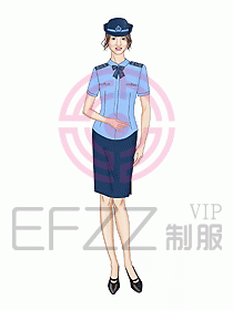公交汽運(yùn)乘務(wù)員制服052