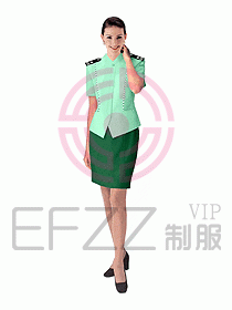 公交汽運(yùn)乘務(wù)員制服083