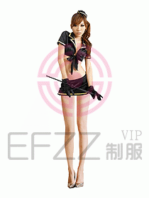 夜總會服務(wù)員服裝081