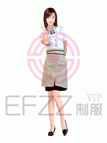 西餐服務(wù)生服裝067
