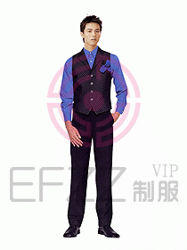 西餐服務(wù)生服裝233
