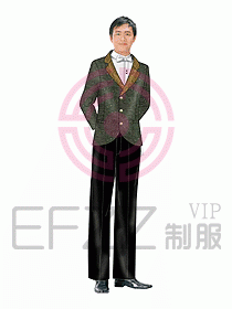 西餐服務(wù)生服裝243