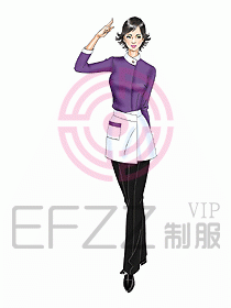西餐服務(wù)生服裝392