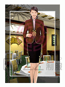中餐領班制服011