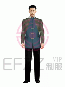 中餐服務員制服158