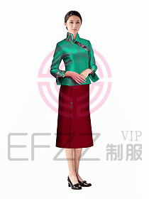 中餐服務員制服267