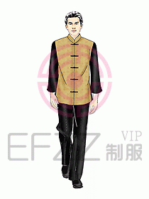 中餐服務(wù)員制服332