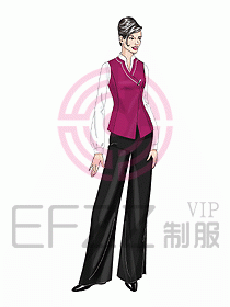 中餐服務(wù)員制服416