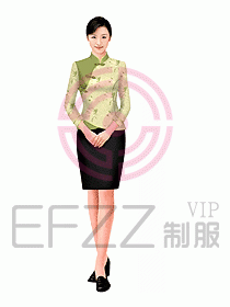 中餐服務(wù)員制服624