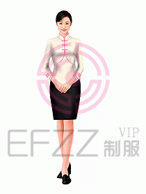 中餐服務(wù)員制服642