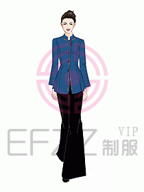 中餐服務(wù)員制服786