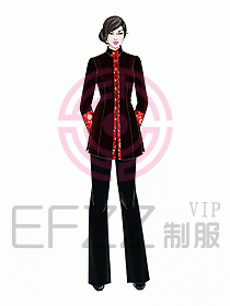 中餐傳菜服務(wù)員制服077