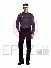 保安制服長(zhǎng)袖134