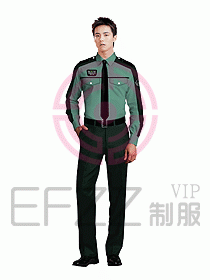 保安制服長袖233